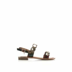 Moda In Pelle &apos;Neema&apos; Snake Print Sandals For Female -Moda in Pelle Store unnamed file 1001