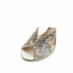 Moda In Pelle &apos;Laurna&apos; Snake Print Leather Court Shoes For Female -Moda in Pelle Store unnamed file 1050