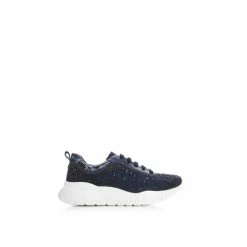 Moda In Pelle &apos;Asparkle&apos; Suede Trainers For Female