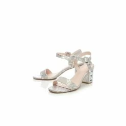 Moda In Pelle &apos;Sandypearl&apos; Snake Print Heeled Sandals For Female -Moda in Pelle Store unnamed file 108