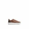 Moda In Pelle 'Agitha' Leather Trainers For Female