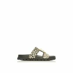 Moda In Pelle &apos;Nattie&apos; Leopard Pony Sandals For Female