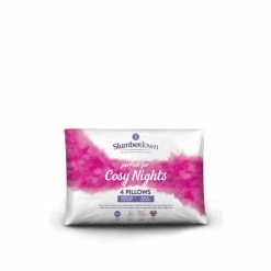 Slumberdown 4 Pack Cosy Nights Medium Support Pillows For Unisex