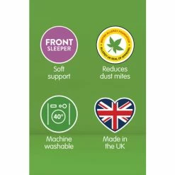 Slumberdown 4 Pack Anti Allergy Soft Support Pillows For Unisex -Moda in Pelle Store unnamed file 151