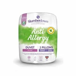 Slumberdown Anti Allergy 13.5 Tog Winter Duvet With 2 Pillows For Unisex -Moda in Pelle Store unnamed file 173