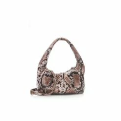 Moda In Pelle &apos;Sicilly Bag&apos; Snake Print Leather Clutch For Female -Moda in Pelle Store unnamed file 237
