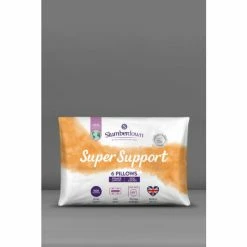Slumberdown 6 Pack Super Support Firm Support Pillows For Unisex -Moda in Pelle Store unnamed file 262