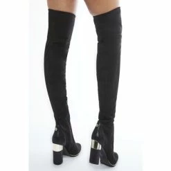 Moda In Pelle &apos;Valentinne&apos; Alcantara Over The Knee Boots For Female -Moda in Pelle Store unnamed file 276
