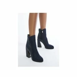 Moda In Pelle &apos;Amy W&apos; Alcantara Ankle Boots For Female -Moda in Pelle Store unnamed file 32
