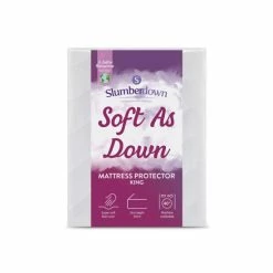 Slumberdown Soft As Down Mattress Protector For Unisex
