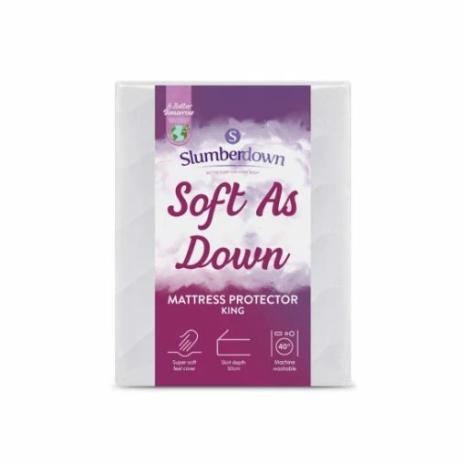 Slumberdown Soft As Down Mattress Protector For Unisex -Moda in Pelle Store unnamed file 33