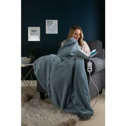 Slumberdown Elegantly Warm Luxury Heated Throw For Unisex -Moda in Pelle Store unnamed file 343