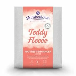Slumberdown Teddy Fleece Mattress Enhancer For Unisex