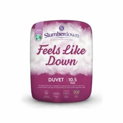 Slumberdown Feels Like Down 10.5 Tog All Year Round Duvet For Unisex