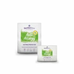 Slumberdown Anti Allergy Mattress Protector With 2 Pillow Protectors For Unisex