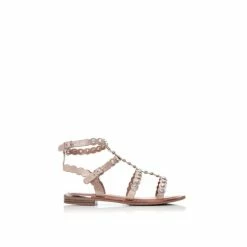 Moda In Pelle &apos;Ninetta&apos; Metallic Sandals For Female -Moda in Pelle Store unnamed file 579