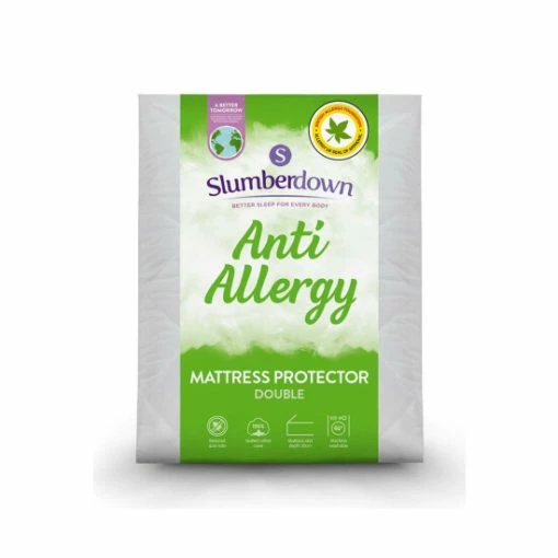 Slumberdown Anti Allergy Mattress Protector For Unisex -Moda in Pelle Store unnamed file 580