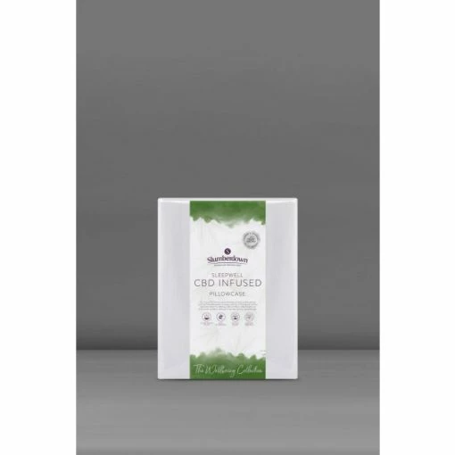 Slumberdown Single Sleepwell CBD Infused Pillowcase For Unisex -Moda in Pelle Store unnamed file 591
