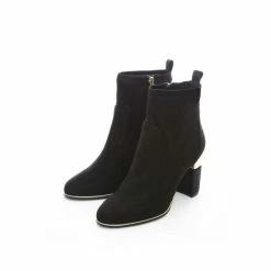 Moda In Pelle &apos;Lorita&apos; Alcantara Ankle Boots For Female -Moda in Pelle Store unnamed file 62