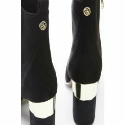 Moda In Pelle &apos;Lorita&apos; Alcantara Ankle Boots For Female -Moda in Pelle Store unnamed file 63