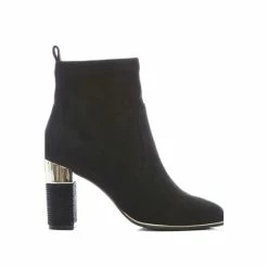 Moda In Pelle &apos;Lorita&apos; Alcantara Ankle Boots For Female -Moda in Pelle Store unnamed file 64