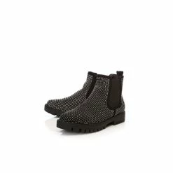 Moda In Pelle &apos;Baratsia&apos; Alcantara Ankle Boots For Female -Moda in Pelle Store unnamed file 879