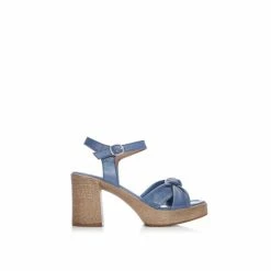 Moda In Pelle &apos;Lucena&apos; Leather Heeled Sandals For Female -Moda in Pelle Store unnamed file 929