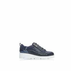 Moda In Pelle 'Alexey' Leather Trainers For Female