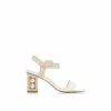 Moda In Pelle &apos;Sandypearl&apos; Porvair Heeled Sandals For Female