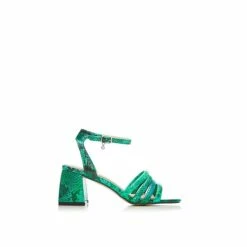 Moda In Pelle &apos;Louiisa&apos; Snake Print Heeled Sandals For Female -Moda in Pelle Store unnamed file 964