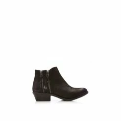 Moda In Pelle &apos;Zipstie&apos; Nubuck Ankle Boots For Female