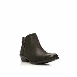 Moda In Pelle &apos;Zipstie&apos; Nubuck Ankle Boots For Female -Moda in Pelle Store unnamed file 967