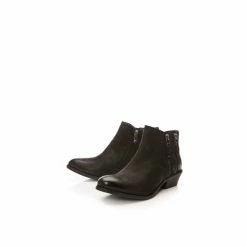 Moda In Pelle &apos;Zipstie&apos; Nubuck Ankle Boots For Female -Moda in Pelle Store unnamed file 968