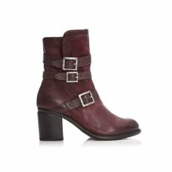 Moda In Pelle &apos;Catherina&apos; Nubuck Heeled Boots For Female